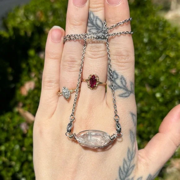 Quartz interchangeable necklace - Picture 3 of 5